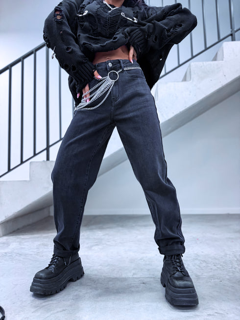 BENTLEY Y3352-3 "jeans - DARK GRAY