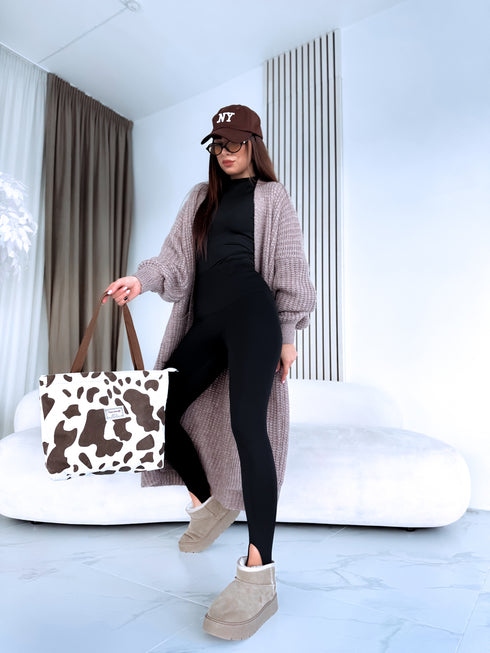 Легинсы "MAX COMFORT" LM07029 - ЧЁРНЫЕ