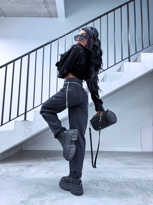 BENTLEY Y3352-3 "jeans - DARK GRAY