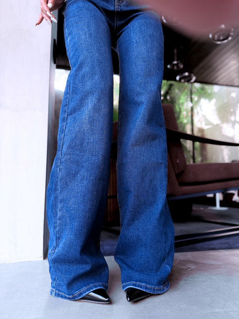 "TALL GREATEFUL DJ2757T" džinsai - TAMSIAI MĖLYNI