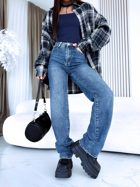 Джинсы "EXPRESS T6272-2" - СИНИЕ ПРЕДЗАКАЗ