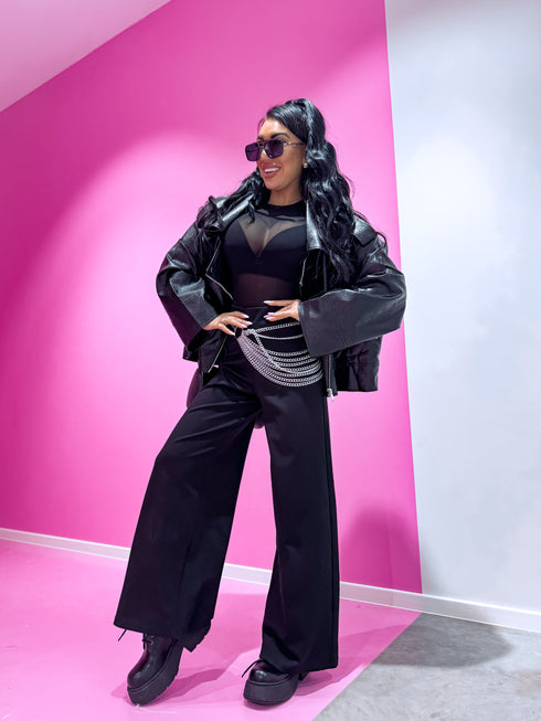 Pants "CONSULT" K1071 - BLACK