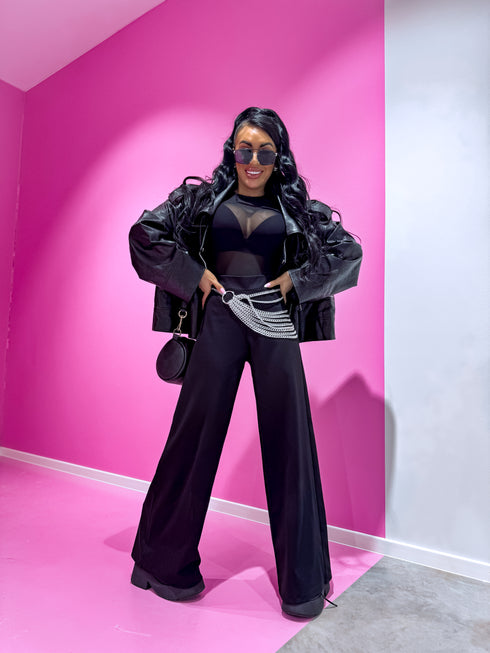 Pants "CONSULT" K1071 - BLACK