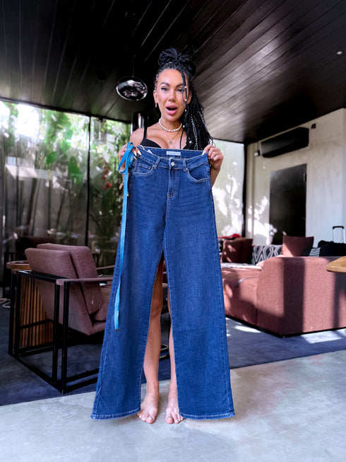 "TALL GREATEFUL DJ2757T" džinsai - TAMSIAI MĖLYNI