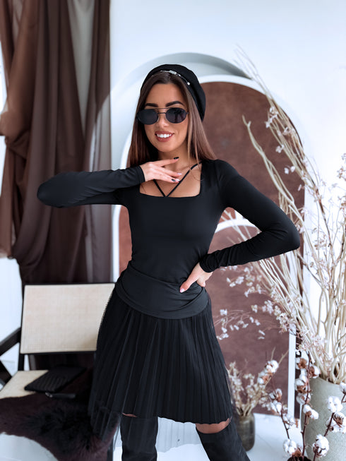 Топ "BANKNOTE HS9302" - ЧЁРНЫЙ