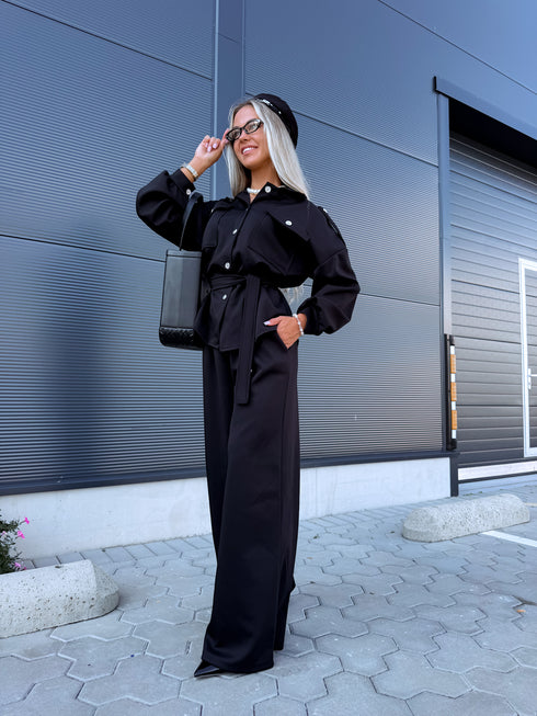 ELYNDI komplektas "JŪRMALA 30123" - JUODAS