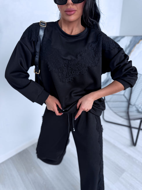 Komplektas "Lace Fairytale 24992" - JUODAS