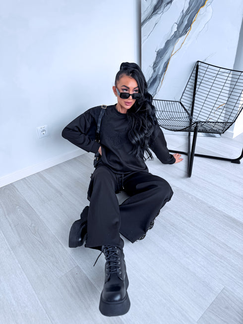 Komplektas "Lace Fairytale 24992" - JUODAS