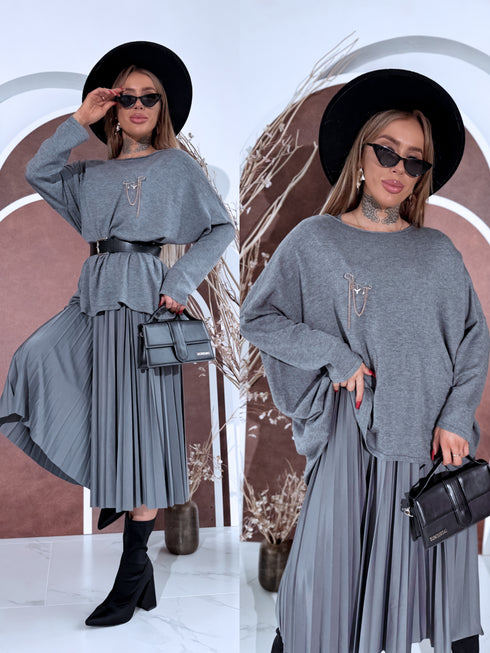 LIELIZMĒRA komplekts "DIMENSION 6005" - TUMŠI PELĒKS