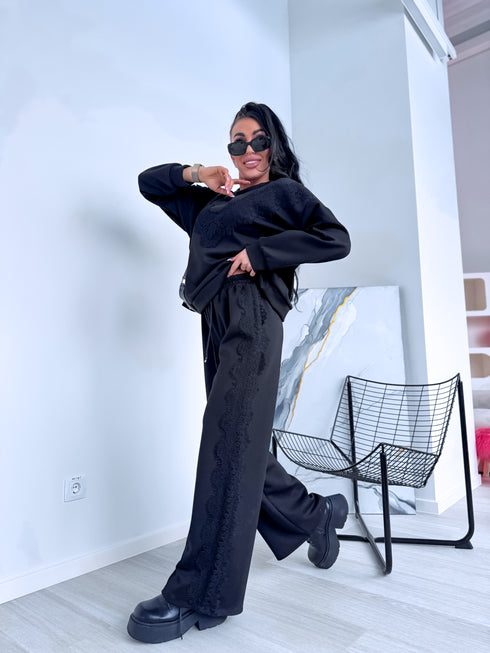 Komplektas "Lace Fairytale 24992" - JUODAS