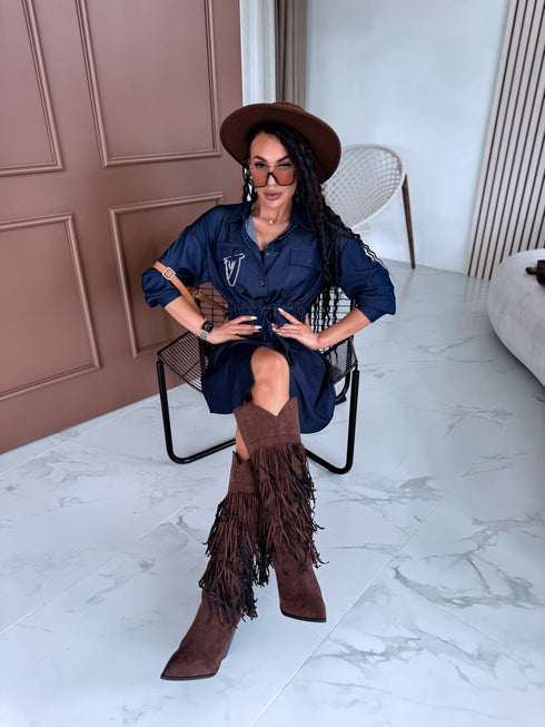 Oversize krekls "HOLLAND D085" - TUMŠI ZILS