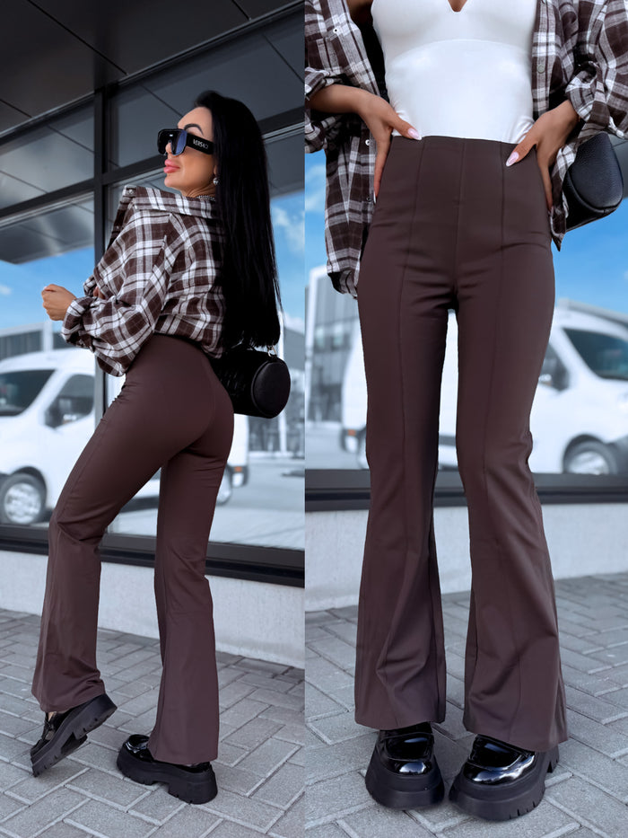 TERMO tamprės "FLARED VERSION LM9074" - CHOCO