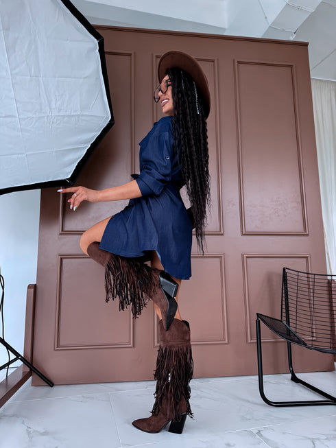 Oversize krekls "HOLLAND D085" - TUMŠI ZILS