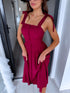 Kleita "CHARLOTTE" 1375 - BORDO