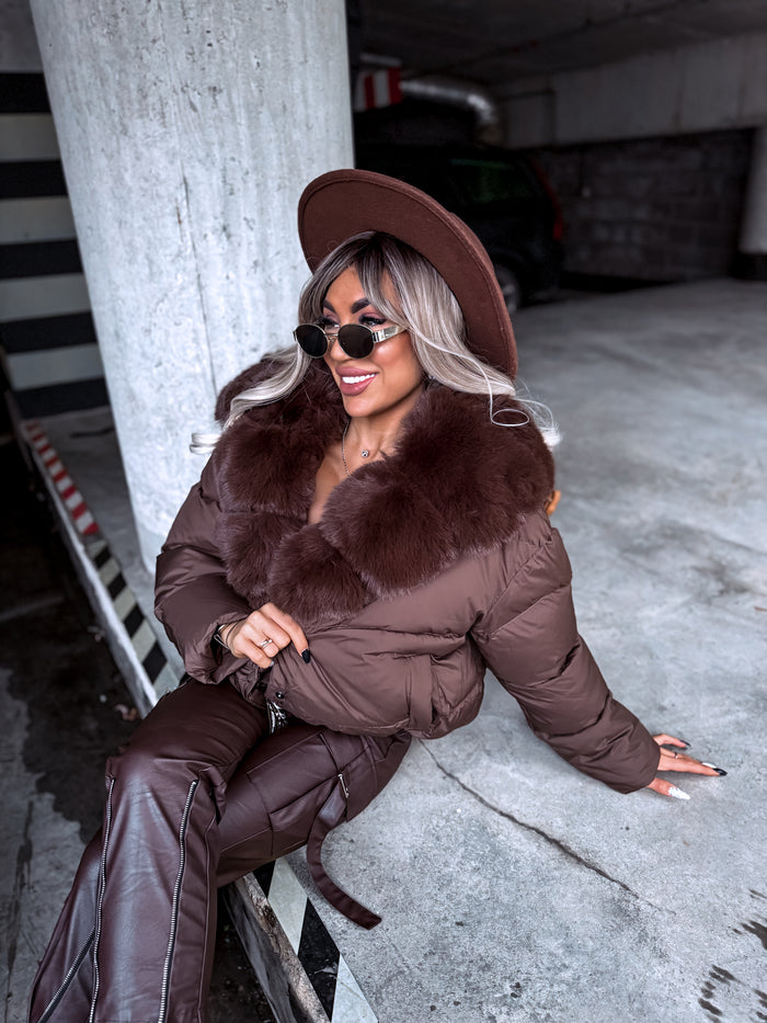 Puffer jacket "MARSS FC7611" – CHOCO PRE-ORDER