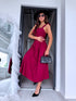 Kleita "CHARLOTTE" 1375 - BORDO