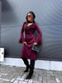 Adīta kleita "VENDETTA 5215" - BORDO