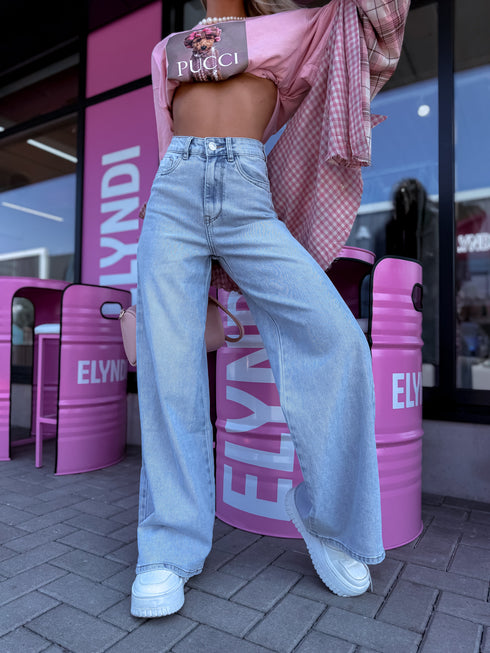 PALAZZO FIT džinsai "EVERYDAY BLUE" 8695