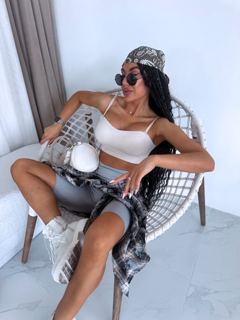 Бесшовный бюстгальтер V472 "SPACE" - БЕЖЕВЫЙ