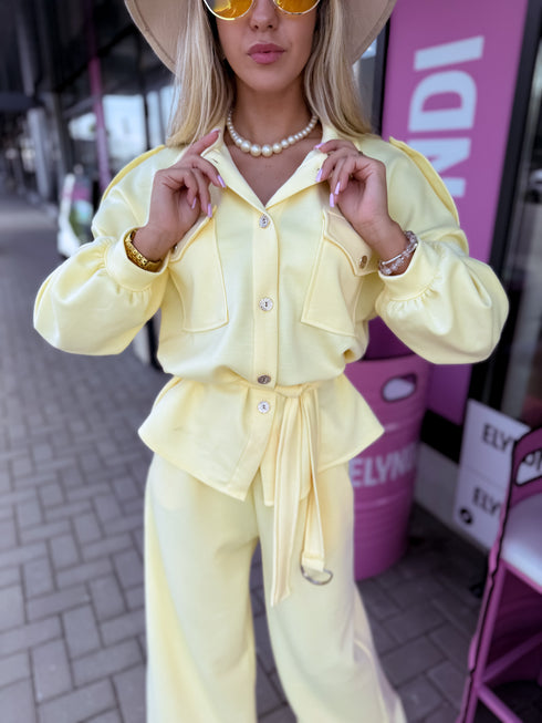 ELYNDI set "JŪRMALA 30123" - YELLOW