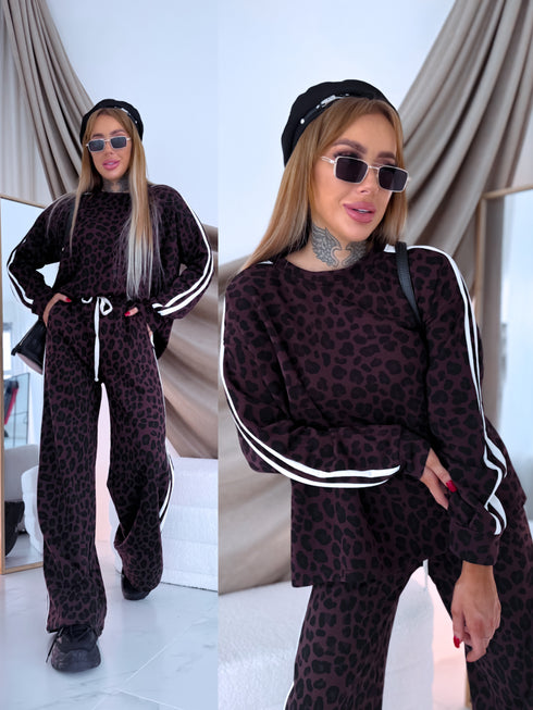 TUMŠAIS LEOPARDS, 2in1 komplekts "VIENNA H2232"