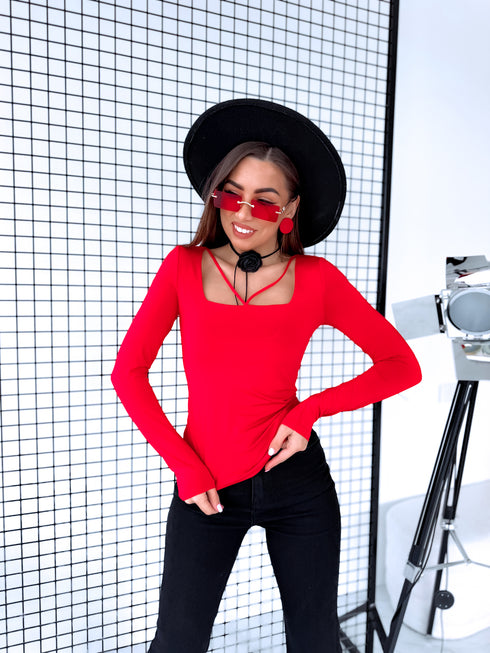 Топ "BANKNOTE HS9302" - КРАСНЫЙ