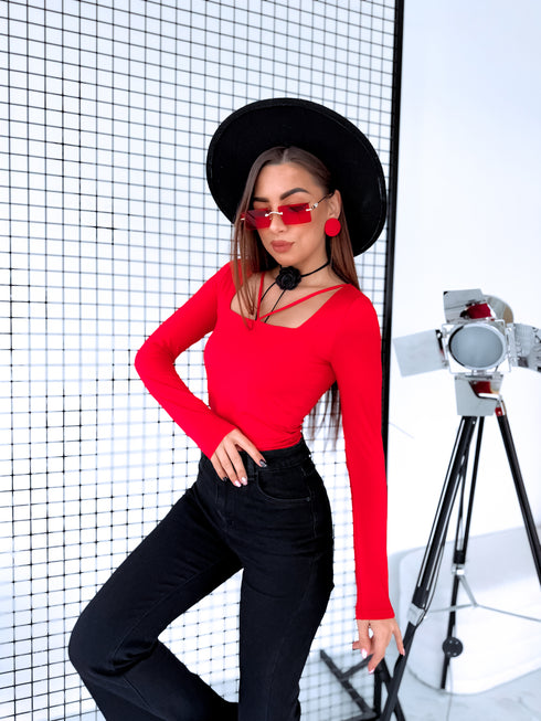 Топ "BANKNOTE HS9302" - КРАСНЫЙ