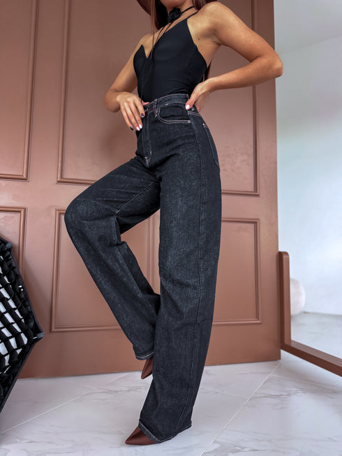 Y3358-3 джинсы "SIREN"- ТЕМНО-СИНИЕ