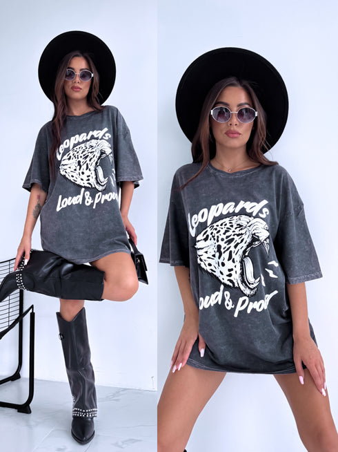 T-shirt "LOUD & PROUD" - dark gray