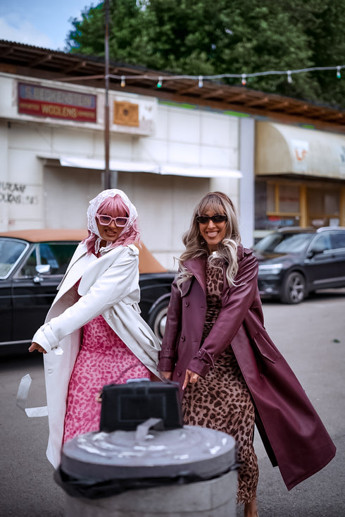 BORDO, ādas imitācijas trencis "POWER" FL08