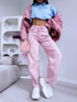 Džinsa bikses "MODERN FIT" Y3395-1M - ROZĀ
