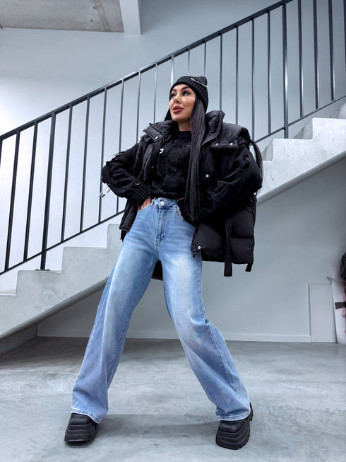 Пуховый жилет "AERON LUX" 25009 - ЧЕРНЫЙ