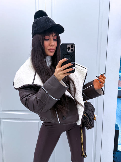 Короткая куртка "CHOCO WORLD"