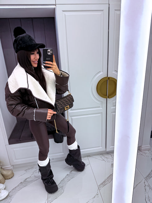 Короткая куртка "CHOCO WORLD"