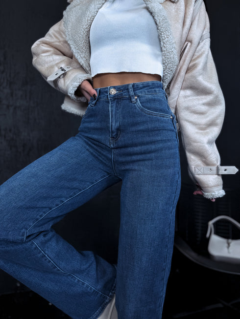 Jeans pants "GOOD LUCK DJ2518" - blue