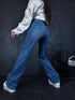 Jeans pants "GOOD LUCK DJ2518" - blue