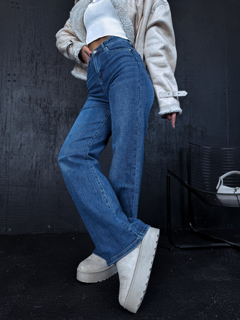 Jeans pants "GOOD LUCK DJ2518" - blue