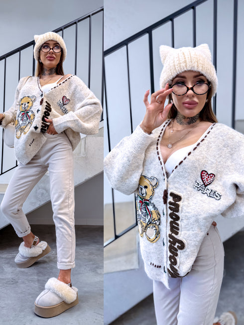 Adīta jaka "PARIS TEDDY" TY26222 - BĒŠA