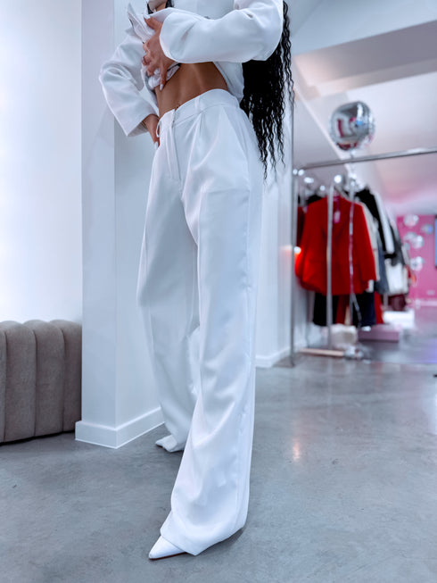 2in1 komplektas su nėriniais "ICE SPIRIT 25229" - BALTAS