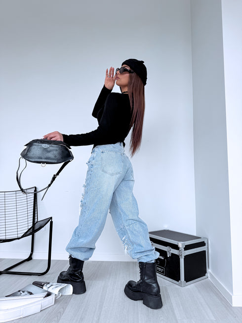 Palaidinė "EDGE" 31548 - JUODA