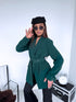 Blazer + Belt "REFRESH 1830" - EMERALD GREEN