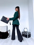 Blazer + Belt "REFRESH 1830" - EMERALD GREEN