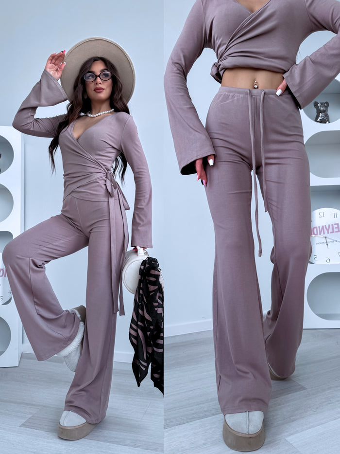 Komplektas "MELISSA" L2083 - KAPUČINO