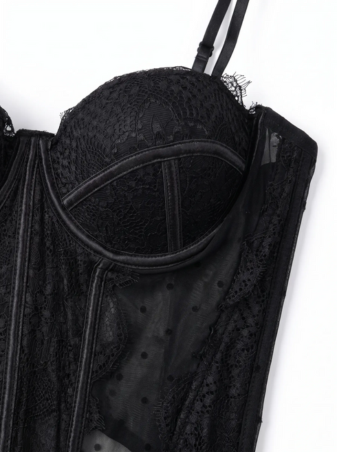 Korsete "DOTTED LACE B08" - MELNA