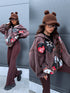 Кофта с анимацией "MICKEY BOW V12051" - CHOCO