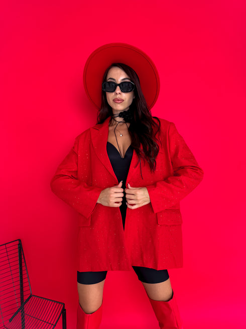 LUX jacket "DAZZLE" - RED