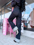 Extra long jeans "MARVEL" MG-650-3 - DARK BLUE