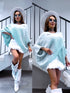Mohair oversized jacket "POSES" 84236 - MINT