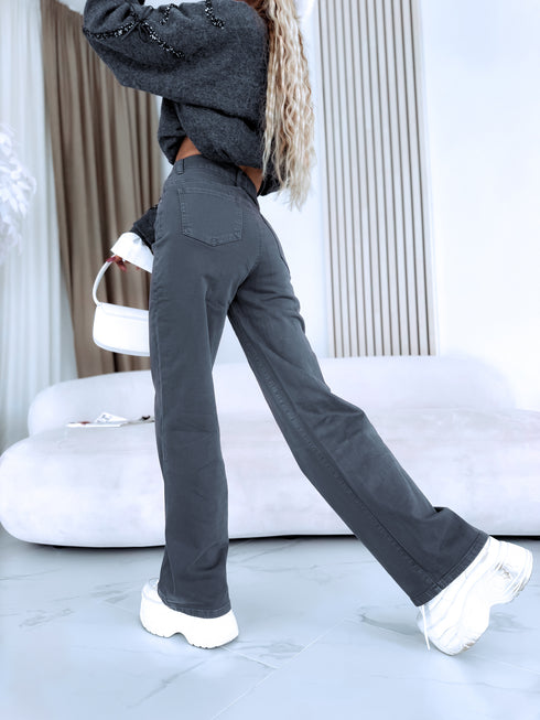 Džinsai "BLACK ICE DJ2497" - pilki