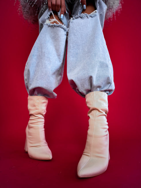 Сапоги "ELASTICITY MVP320" - СВЕТЛО-БЕЖЕВЫЕ